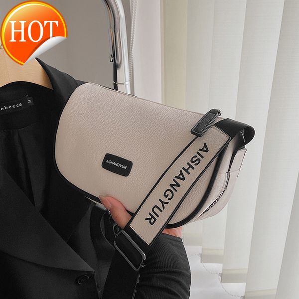 

fashion simple shoulder bag 2022 summer new pure color texture popular dumpling leisure commuting pu msenger