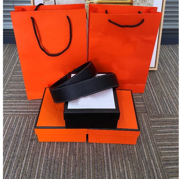 

2021 men women belt with fashion big buckle real leather belts whole237e, Black;brown