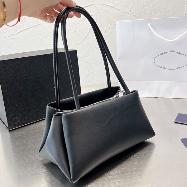 

designer women new pp leather underarm bag luxurys designers bags italy brand triangle logo crossbody handbag lady large capacity shoulder h