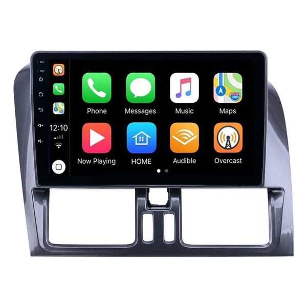 

car hd touchscreen video 9 inch for 2008 2009 2010-2016 volvo xc60 radio android 10.0 gps navigation with bluetooth support carplay rear cam