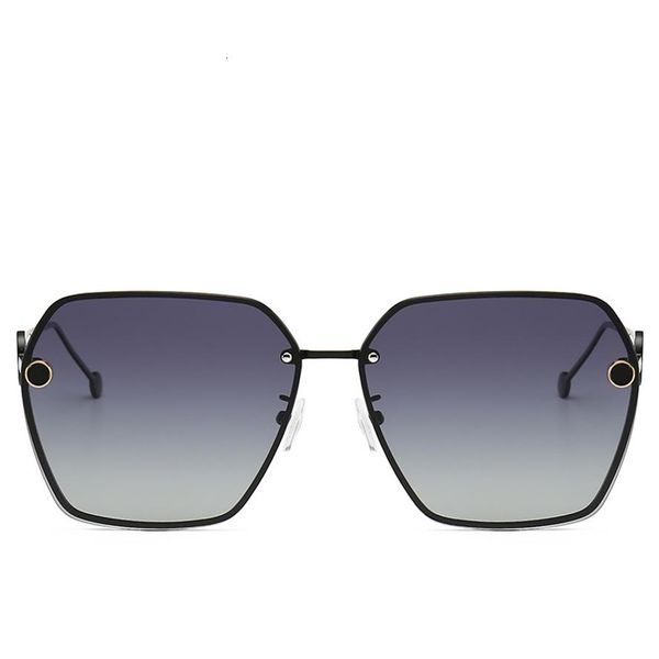 

0114 sunglasses luxury women designer fashion oval summer style mixed color frame uv protection lens come with case294w, White;black