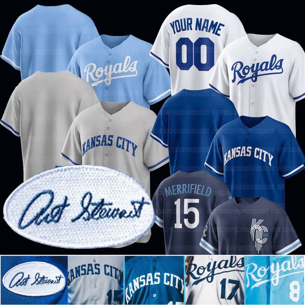 

art stewart patch royals baseball jerseys city connect men women youth kc kansas citys zack greinke bobby witt jr. hunter dozier nicky lopez, Blue;black