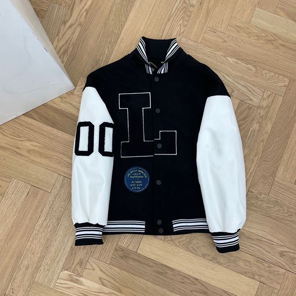 

2022 spring and autumn leather style jacket baseball uniform bomber jacket for women fashion retro clothes streetwear oversized coat dreamin, Black;brown