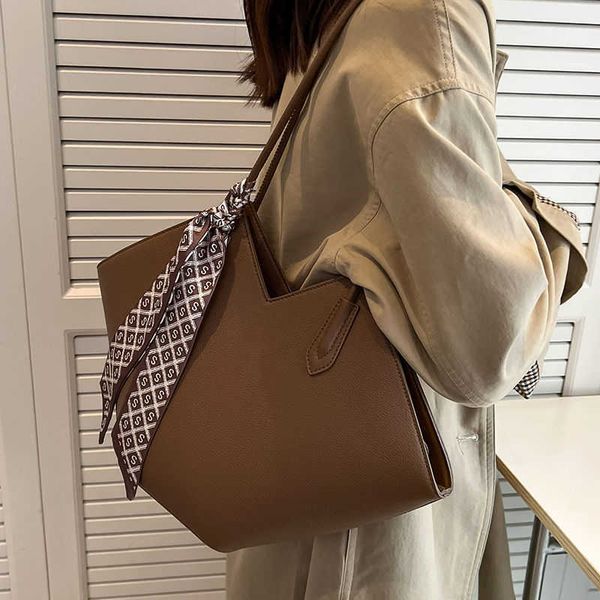 

senior designer tote for women 2022 new versatile large capacity niche fashion single shoulder bag commute
