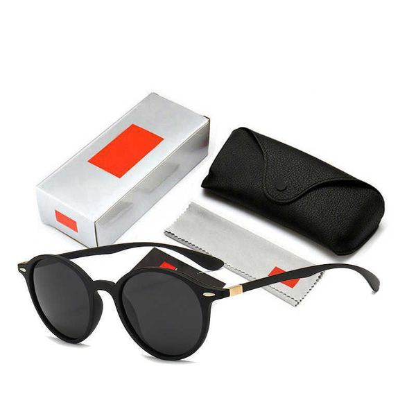 

glasses 4237 round ray sunglasses women men retro ban sun glasses shades for female brand designer all-match eyewear uv400, White;black