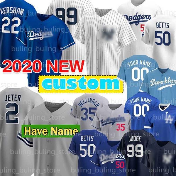 

college wear dodgers 50 mookie betts jersey 2 derek jeter 99 aaron judge 22 clayton kershaw custom 25 gleyber torres 35 cody bellinger justi, Black