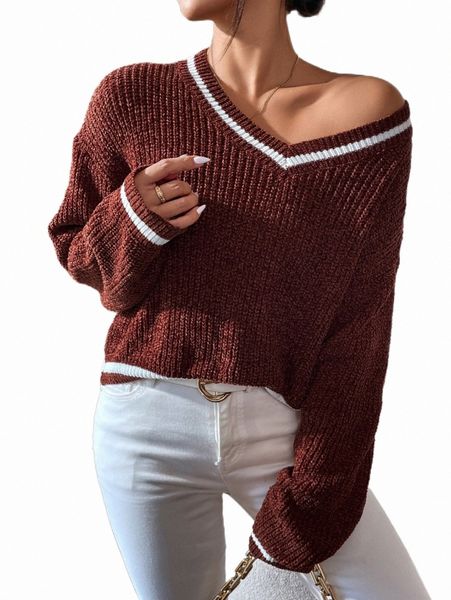 

women's sweaters drop shoulder cricket sweater y9ne#, White;black