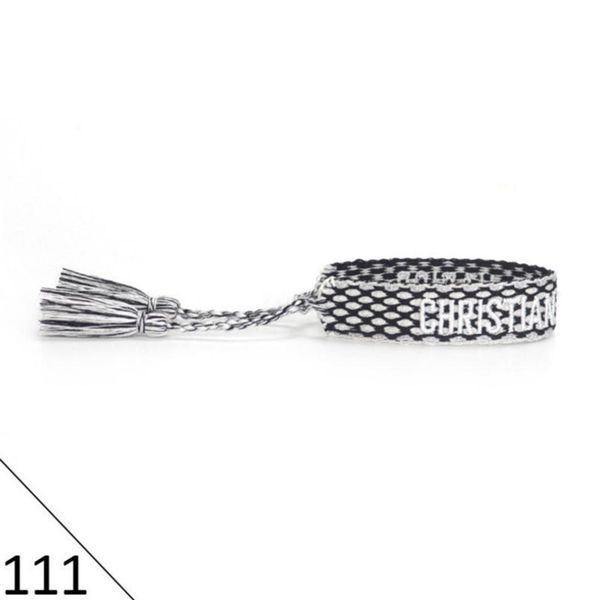 

brand designers adjustable bracelet luxury woven friendship bangle for women men vintage braided bangles embroidery tassel bracelets je2379, Golden;silver
