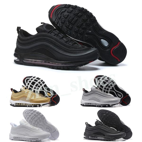 

men shoes women sports trainers og triple black metallic gold silver bullet white 3m classical outdoor sneakers without box 2020 z01204j, Black;brown