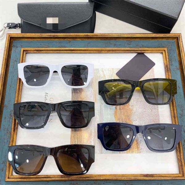 

sunglasses p family women's net red same personalized box plate sunglasses opr10zs lyke, White;black