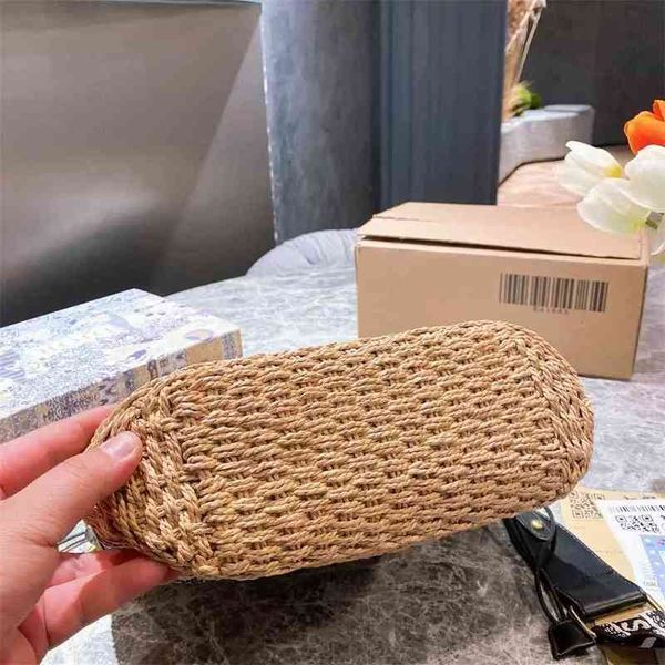 

aaasummer beach straw bags casual rattan women handbags wicker woven female totes large capacity lady buckets bag travel purse 2022 good sel