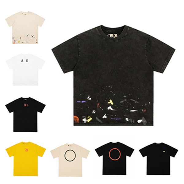 

men's polos men designer t shirts high-quality galleryes quick-drying cotton print mens breathable embroidery sweat-absorbing training, White;black