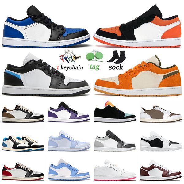 

jumpman 1s 1 basketball shoes mens women royal toe ceramic black university blue shattered backboard fragment shadow sports