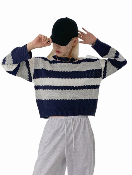 

women's sweaters dazy color block drop shoulder sweater p9hh#, White;black
