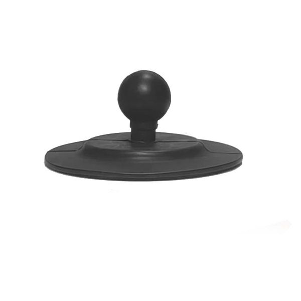 

rubber 1'' ball adapter base car holder with round plate for all industry standard 1 inch 25mm socket arm