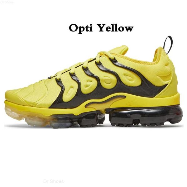 

mens womens plus opti yellow running shoes tn tns designer sneakers high quality