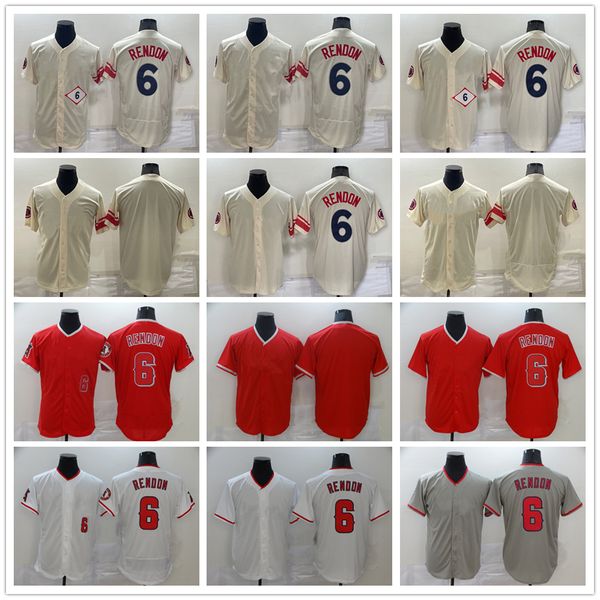 

ncaa baseball 6 anthony rendon jerseys stitched blank jersey breathable sport beige red black white home away blank men size s-xxxl, Blue;black