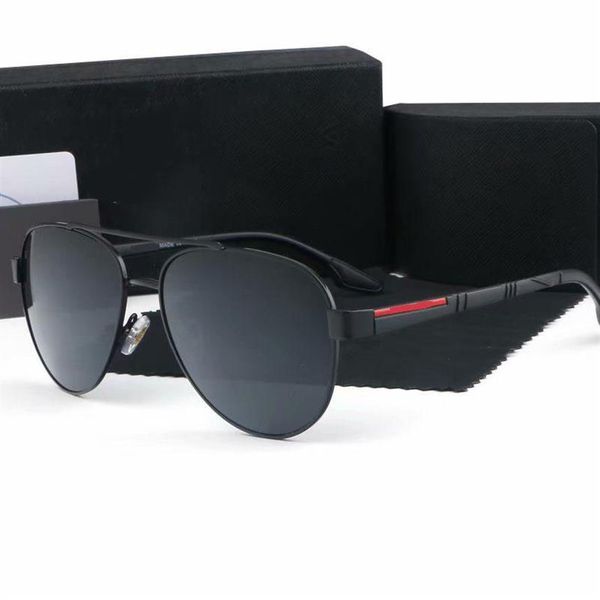 

1pcs brand sunglasses evidence designer g lasses eyewear mens womens polished black sun glasses come with box case217k, White;black