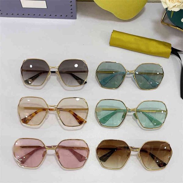 

sunglasses g's sunglasses ni luhan's same metal herringbone hollow out large frame irregular gg08s r9z1, White;black