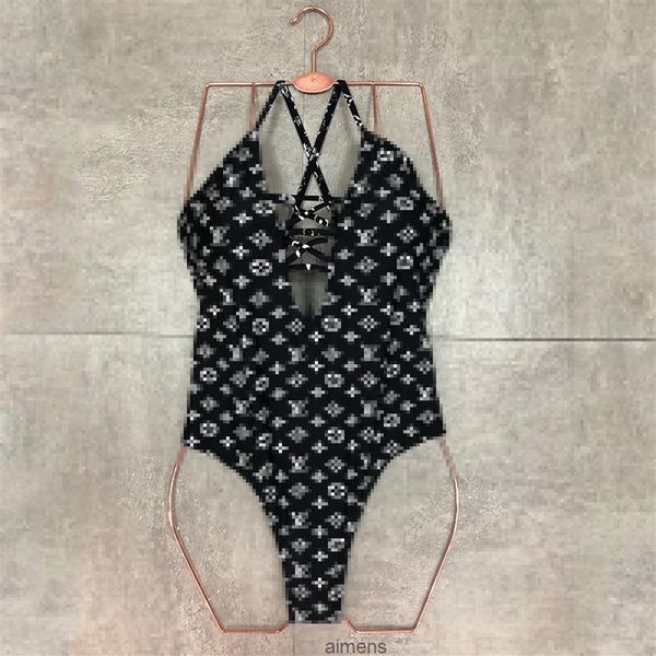 

one-piece bikini for women swimsuit with letters summer fashion swimwear lady backless bathing suits s-xl1783