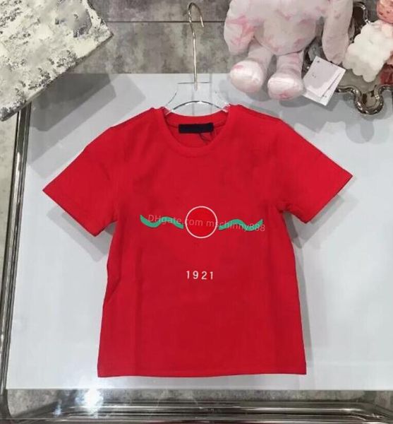 

kids summer t-shirts brand letter pattern baby boys and girls tees children shirt clothes, Blue