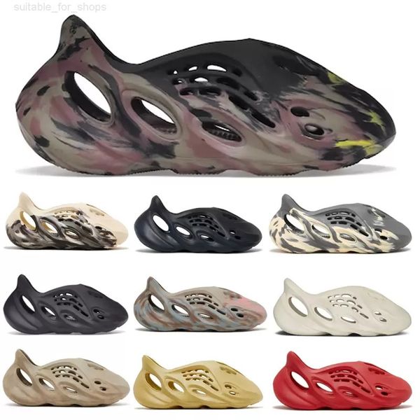

sandals slippers foam runner kids sandals slipper mx carbon stone sage vermilion moon grey mineral blue, Black