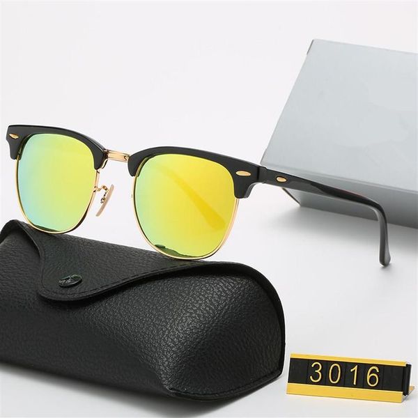 

brand luxury design 2021 half frame sunglasses women men sun glasses outdoors fashion glasses uv400 eyewear polaroid glas311n, White;black