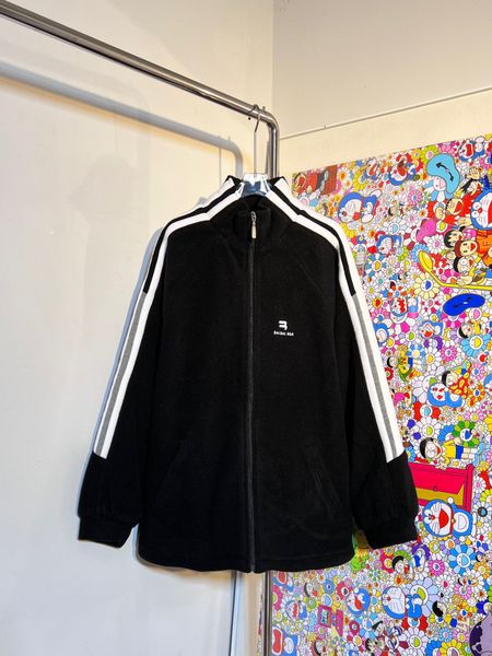 

men's plus size outerwear & coats sizehoodies hoodies suit hooded casual fashion color stripe printing asian size wild breathable long, Black;brown