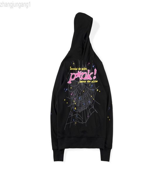 

222ss designer spider 555 hoodie vintage luxe fashion hooded pullover red sp5der young thug angel men shoe black web sweatshirts blazers