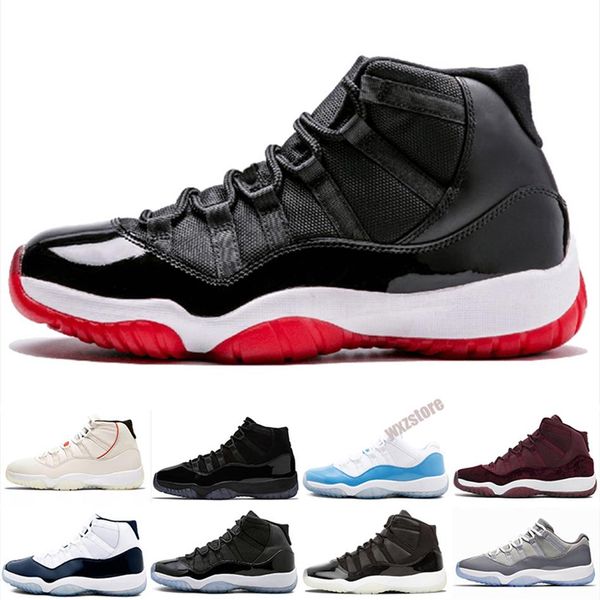 

high 11 11s basket ball shoes mens sports trainers 25th anniversary concord 45 bred space jam pantone low legend blue women sneakers304j, Black;brown