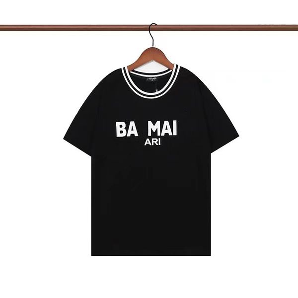 

20230 new mens designer t shirt paris fashion tshirts summer t-shirt male 100% cotton, White;black