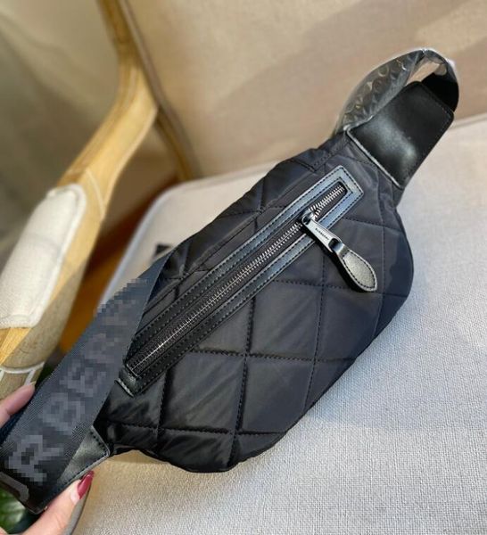 

2024aa classic canvas waist bag crossbody single men's women's waist bag chest