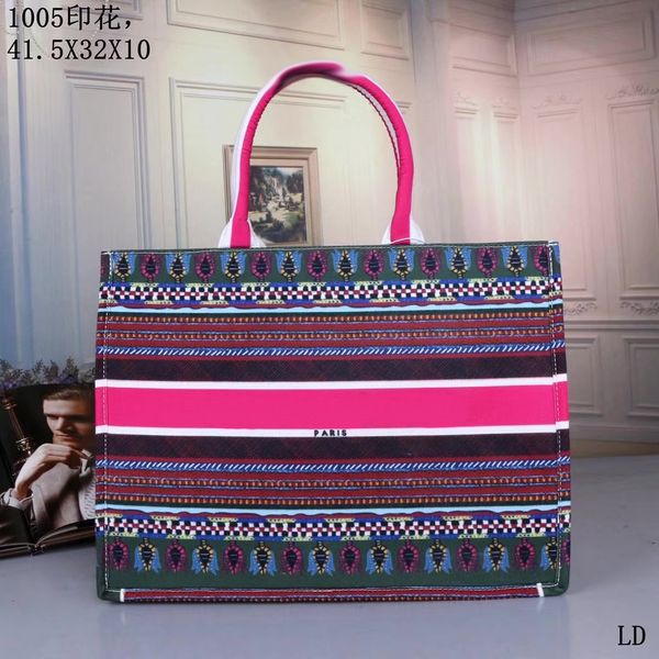 

women's fashion designers handbags luxury shoulder bag crossbody tote purse handbag message bags classic denim embroidery size 42cm let