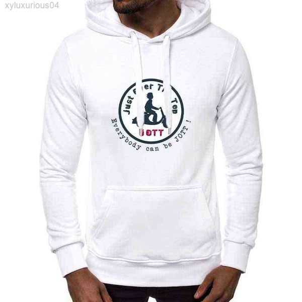 

designers hoodie 2022 men's jott printed man sports pure color design drawstring ladies harajuku hooded streetwear, Black