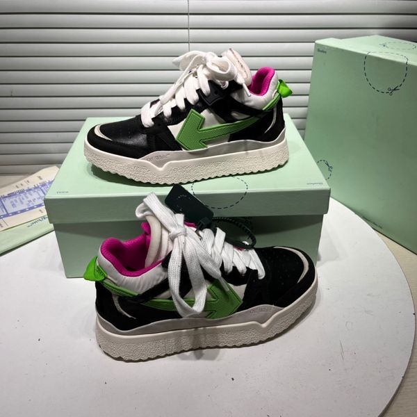 

designer shoes sneakers striped vintage sneaker men women platform casual shoes season shades flats trainers brand classic outdoor shoe 0814, Black