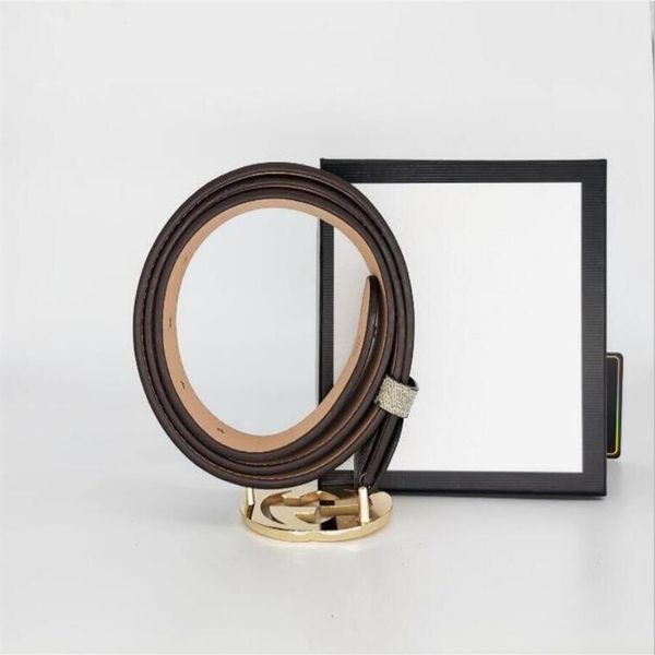 

2021 fashion big buckle genuine leather belt no box designer belts men women new mens belts aaa3329q, Black;brown