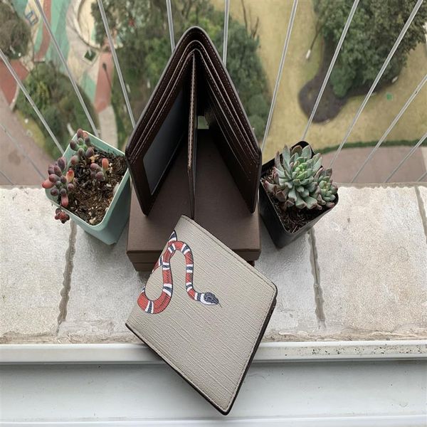 

2022 brand wallet designer men's leather short wallet wallet with box frame dust bag manual a variety of styles303v, Red;black