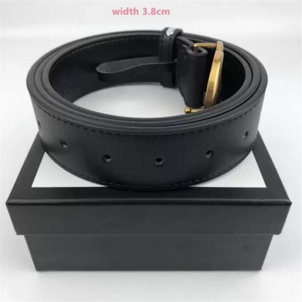 

men's designer belt men's and women's two letter leather g buckle classic casual luxury gift box253o, Black;brown