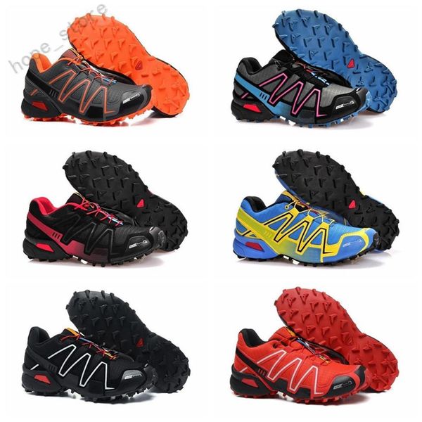 

2021 zapatillas speedcross 3 4 casual shoes men walking outdoor sport speed cross athletic sneakers hiking 40-46 a196284g, Black;brown