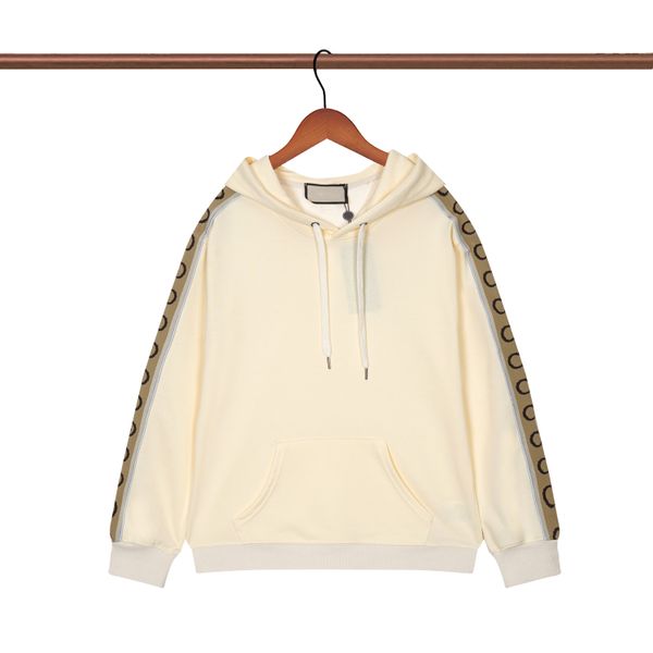 

hoodie sweatshirts mens hooded sweater letter print pullover designer autumn winter warm fashion hoodies men, Black