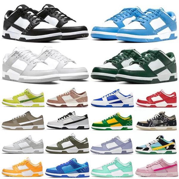 

2023 men womens running shoes sneakers white black panda grey fog unc gai varsity green apple laser orange syracuse mummy coast candy mens