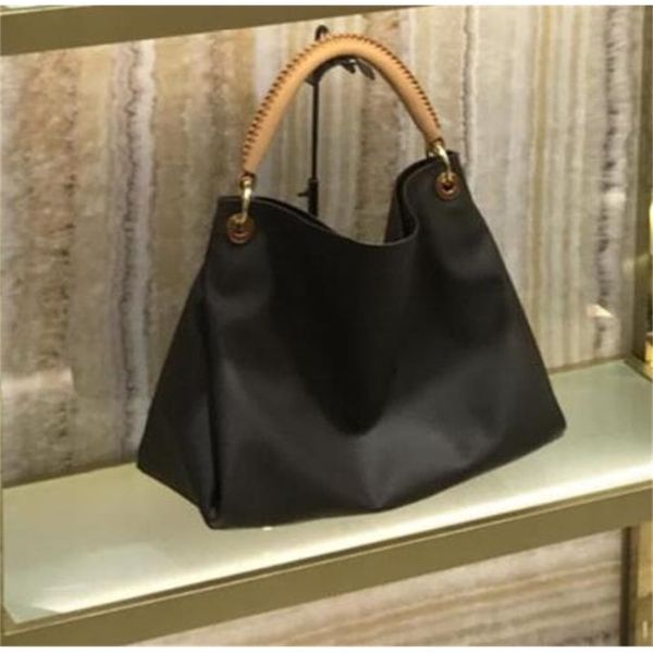 

brand new purse artsy bag 100% real leather bags designer handbag leather bag shoulder bag canvas artsy drop shipping