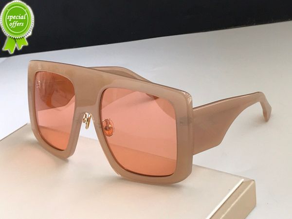 

sunglasses mens designer brands new fashion women sunglass catwaik large square frame quality eyewear popular avant-garde style power 2, White;black