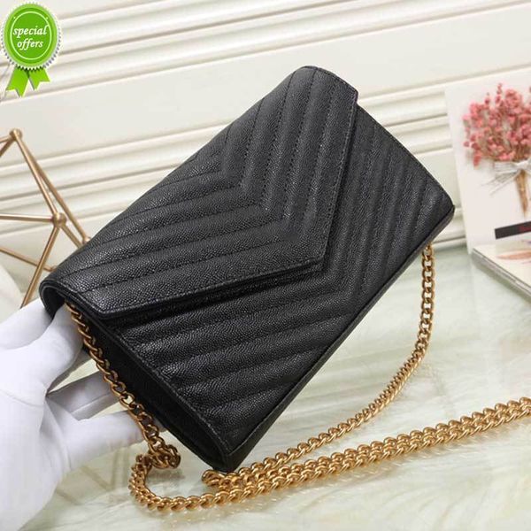 

genuine leather handbag shoulder bags purses ladies s digner woman chain s msenger wallet fashion coin purse