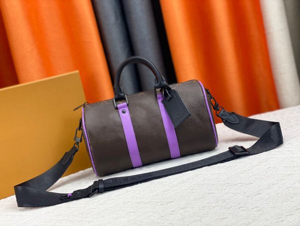 

luxury brand shoulder bags m46271 keepall bandouliere 25 mens shoulder bags epaule messager sac messen set mono shorsed shaded soft handbags