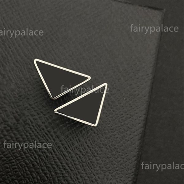 

fashion hip hop stud earring for men women letter earrings party wedding lovers gift engagement jewelry bride248r, Golden;silver