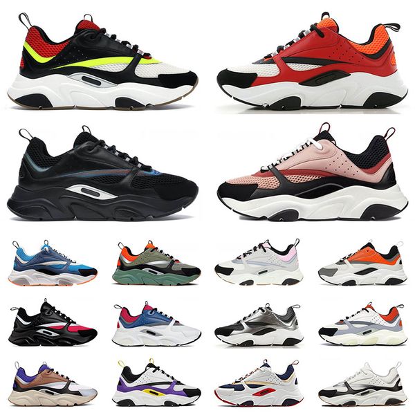 

b22 b22s designer sneakers runnings shoes for men women leather calfskin reflective black white luxurys technical mesh chunky outdoor casual