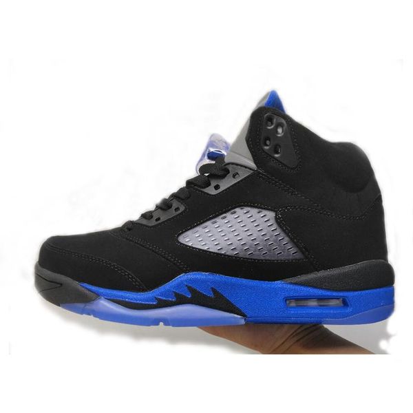 

5 racer blue men basketball shoes dj7903-xxx quai 54 5s black blue-reflective silver white-cool grey varsity red outdoor running sneake240r