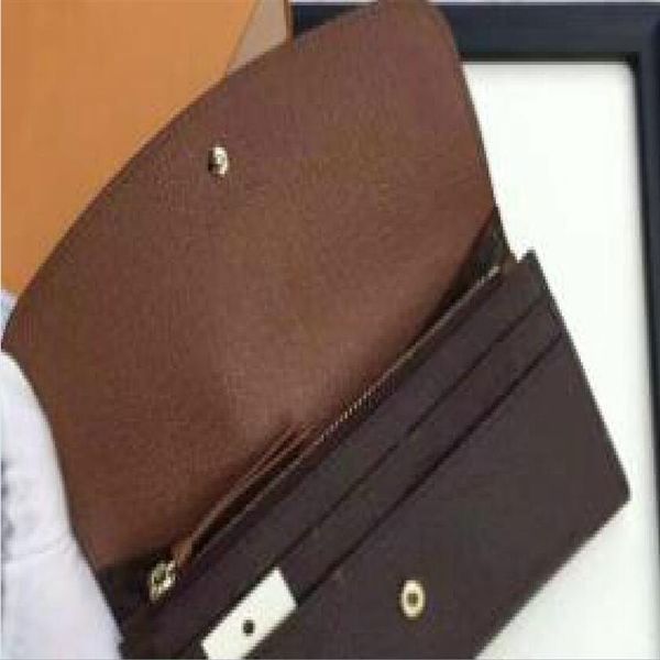 

2022 alphabet ladies long wallet multicolor classic fashion coin purse card female classic zipper bag293o, Red;black