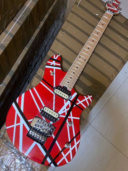 

black golden 6 strings rosewood electric guitar custom shop in stock